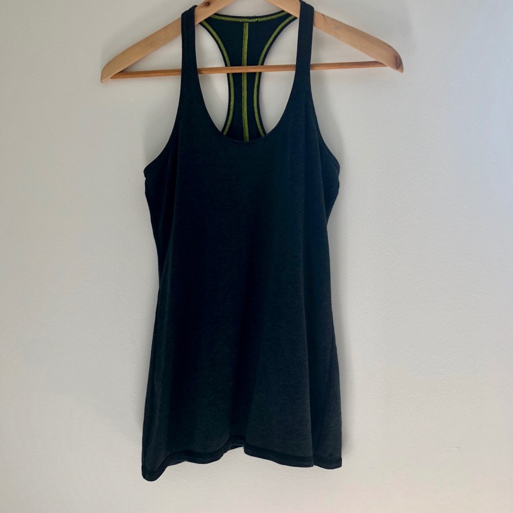 Lululemon Cool Racerback tank Grey Size 6
